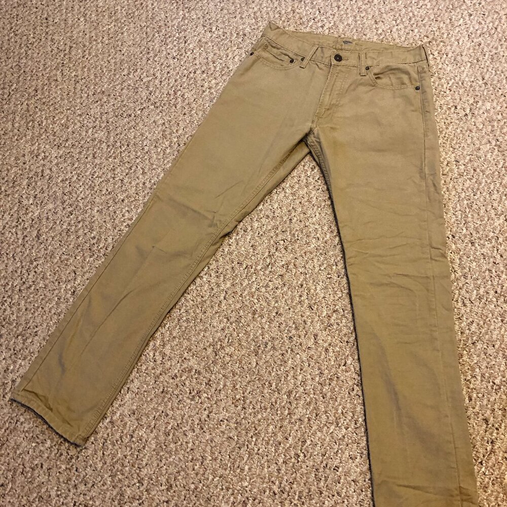 Old Navy Slim Canvas Pants (30x32)